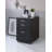 High Gloss & Chrome Finish File Cabinet-931279049