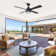 Vaczon 52" 4 - Blade Modern Ceiling Fan with LED Lights and Remote Control