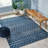 Machine Woven Oriental Area Rug