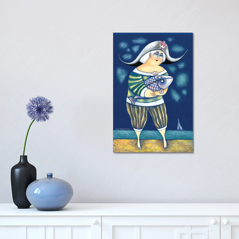 Pavel 1 Piece Wrapped Canvas Wall Art, 45.72cm H x 30.48cm W x 1.9cm D