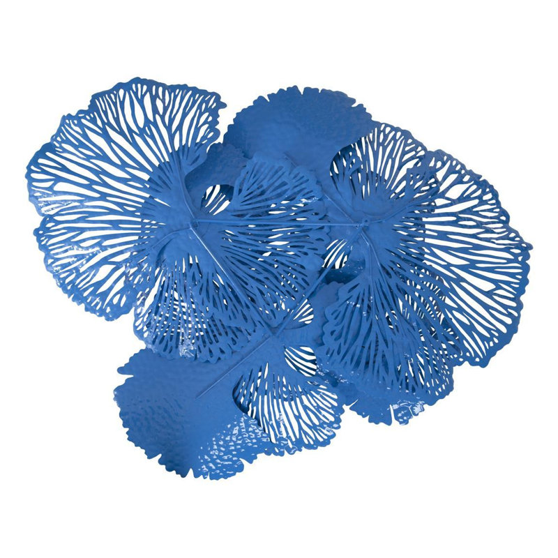 Flower Wall Décor, Blue