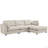 4 - Piece 113'' Upholstery L Shaped Sectional Sofa, Sectional Sofa Couch, L Shaped Sofa with Convertible Chaise-2046019636