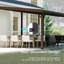Grands auvents et abris de jardin de 12 pi x 20 pi (cadre inclus), patio en acier moderne