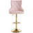 Kenetra Swivel Upholstered Adjustable Height Counter Stool with Metal Frame-1945380970