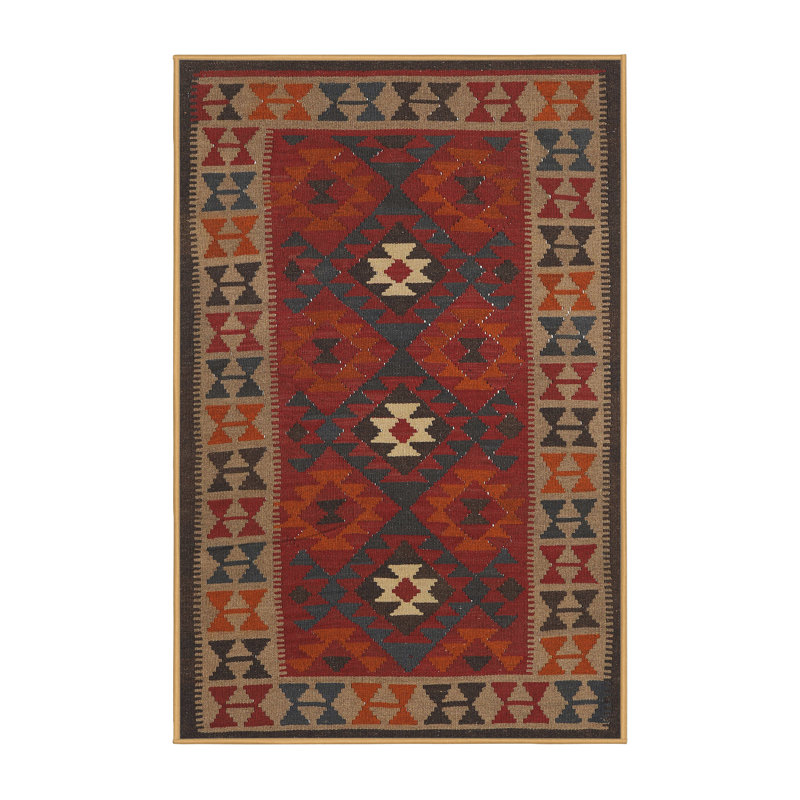 Tapis beige/brun/gris contemporain, Rectangle 8 pi x 10 pi
