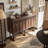 Dark Walnut Solid + Manufactured Wood Sideboard