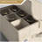 Sorbus Stemware Storage Cases Hard Shell, Wine Glass Storage Box Case with Dividers and Handle - China Storage Containers Holds 12 Crystal Glassware, Red White Wine Glasses, Champagne Flutes, Goblets (Beige, 2 Pack)