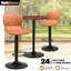 Ensemble de table bistro et tabouret de bar réglable en hauteur 3 pièces Moaid-1072834831-1072834826