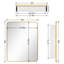 Armoire à pharmacie avec miroir réglable Anaahat-158214515-158214514