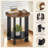 23.6'' H Round End Table