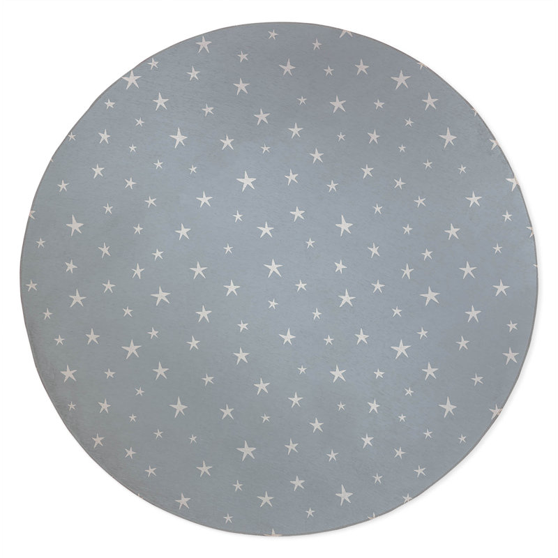 Tapis de jeu Starry Night, Bleu ardoise / bleu