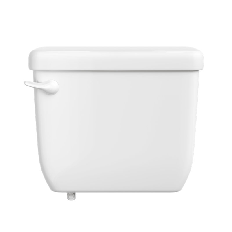 Proflo 1.6 GPF Tank, White, 10"