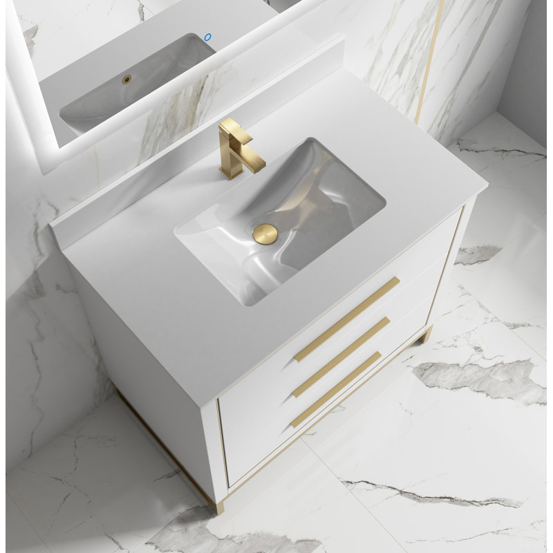 Ensemble de meuble-lavabo simple 36 po Genai