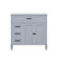 Meuble-lavabo avec tiroirs 36 po, 36 po-1736875573