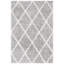 Tapis géométrique gris / crème Keana-201620000