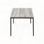 Ensemble de tables basses 3 pièces avec stratifié gris et structure en métal noir-1626720195-1626720254