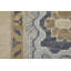 Karina Hand Knotted Wool Oriental Area Rug in Blue/Beige/Gray-1416130547