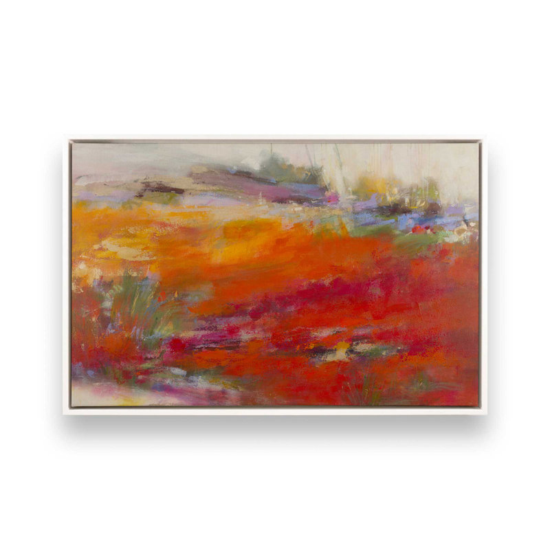 Impression sur toile «Slow Burn» par Janet tantesne, «Floater», reproduction encadrée sans passe-par, H 12 po x l 18 po