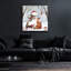Art mural en verre épique «Snowy Forest Friends» par Elle Media Group SA, 36 po x 36 po-117482286
