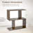 Brenae Geometric Bookcase-1986306340