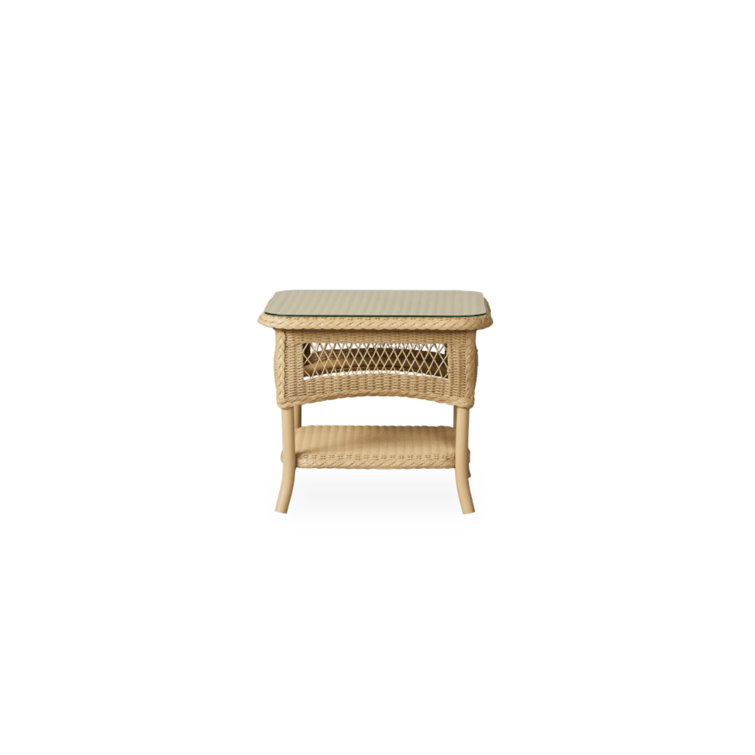 Universal Loom Accessories Outdoor Square Side Table