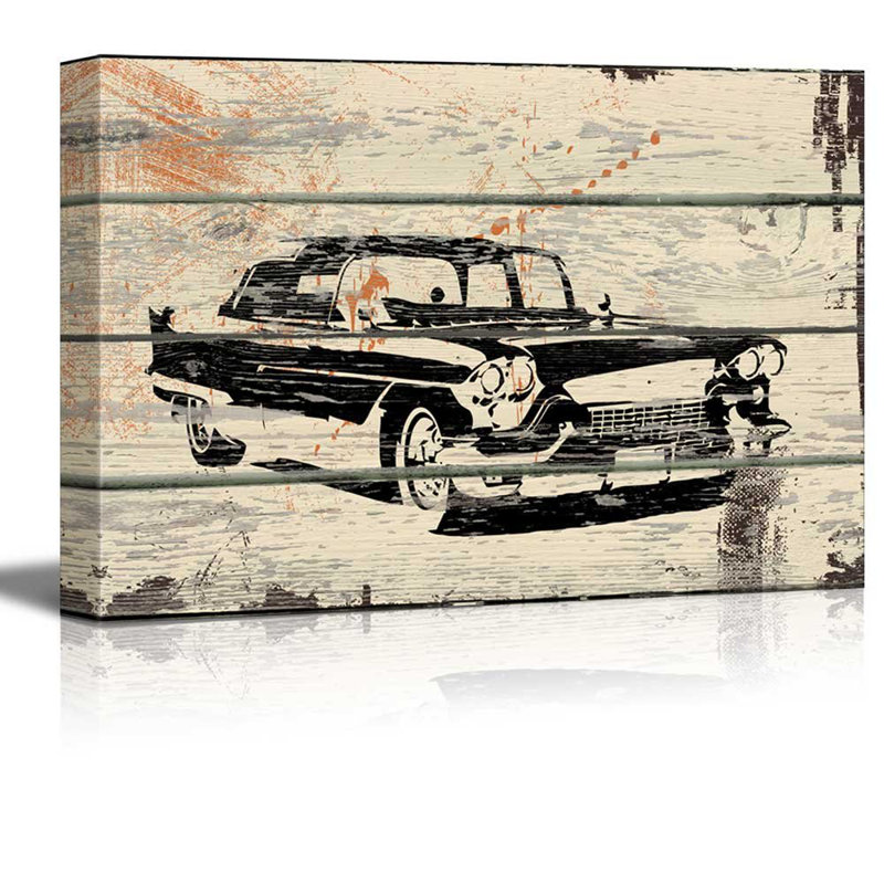 Voiture classique Pontiac, H 12 po x l 18 po