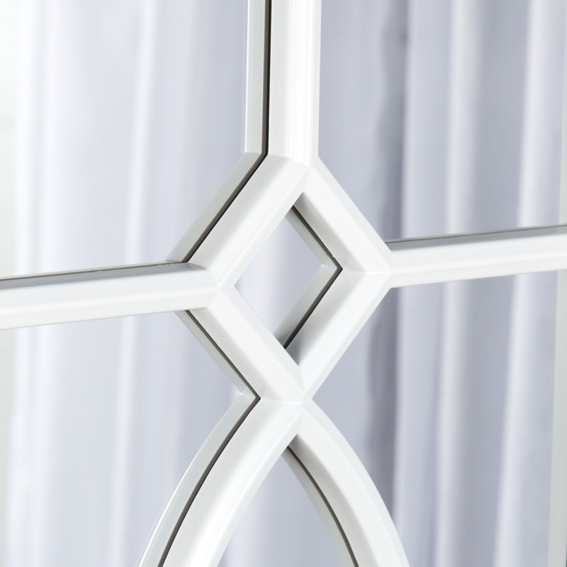Miroir d'appoint mural Auroura, Blanc