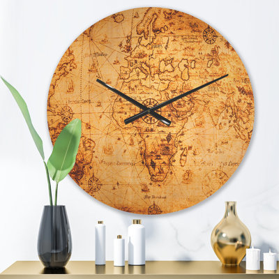 Solid Wood Wall Clock