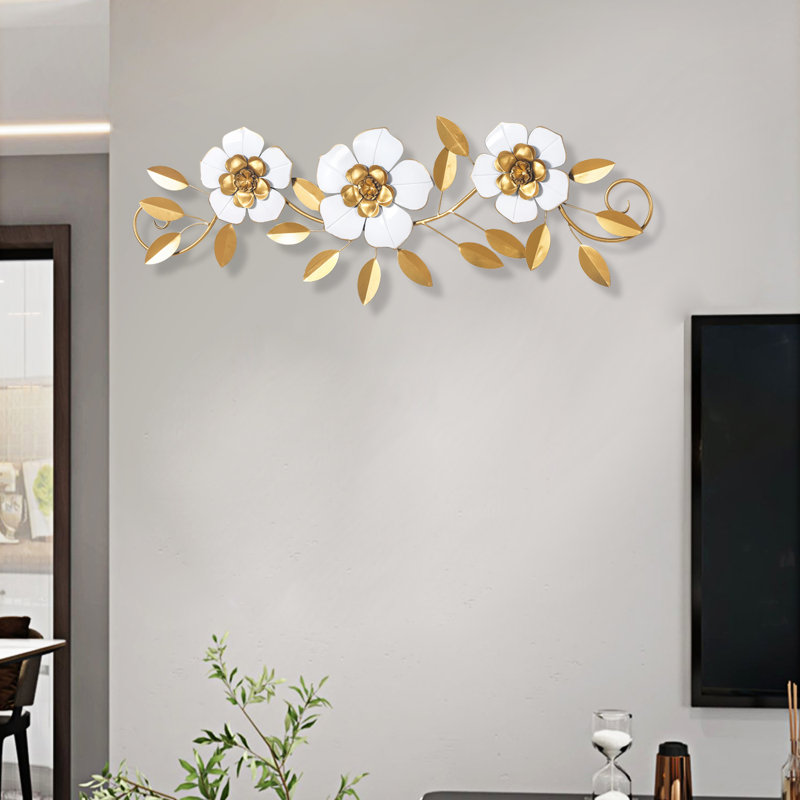 Décoration murale fleur