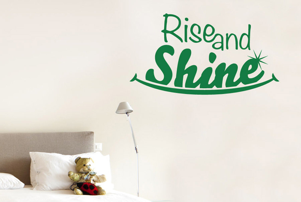 Rise and Shine Wall Sticker
