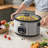 8.5 Quart Programmable Slow Cooker With Delay Function