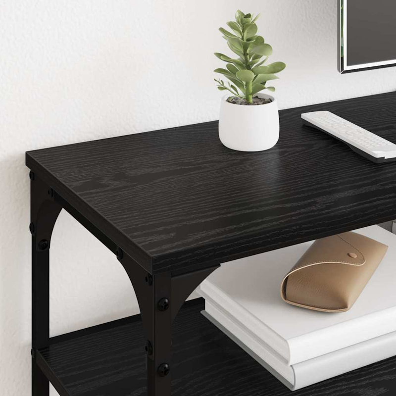 Unfinished TV Stand, Black Oak, 50cm H x 200cm L x 30cm W