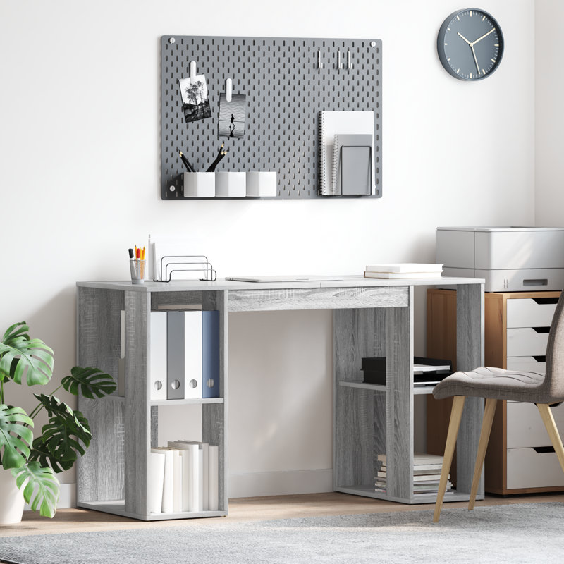 Computer Desk, Grey Sonoma