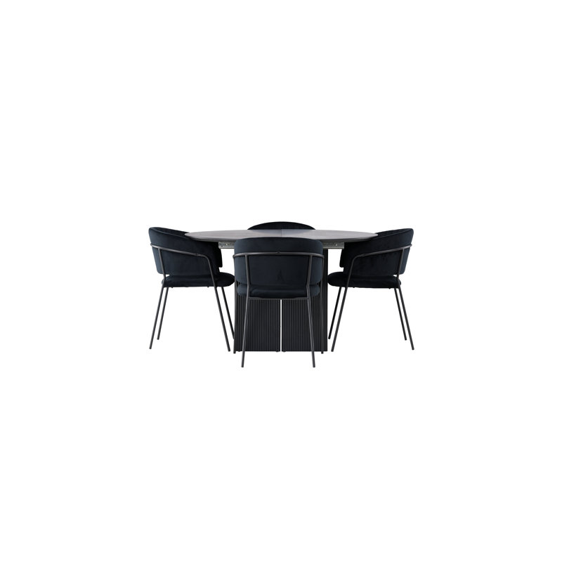 Mappsville 4 - Person Dining Set