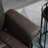 Faux Leather Swivel Recliner-1647922097-1647922102