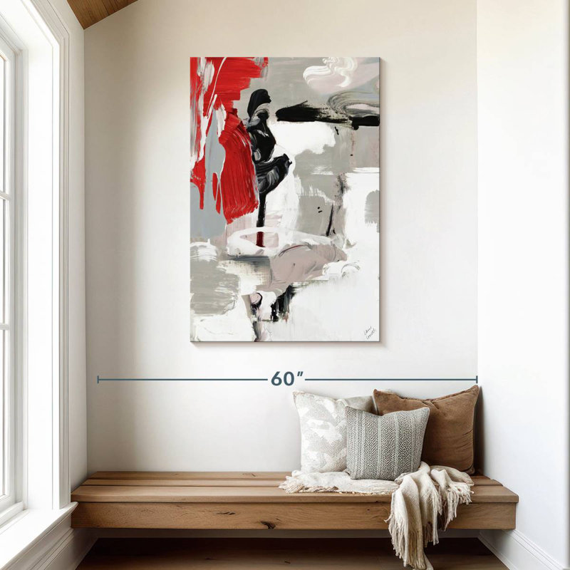 Avery Splash of Red, H 45 po x l 30 po