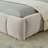 Upholstered Bed Frame with Thick Fabric Chenille Fabric Grounded Platform Bed with Headboard and Solid Frame No Box Spring Needed-75409363