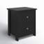 Isenbert 21.9" 2 Drawer Nightstand-405856733