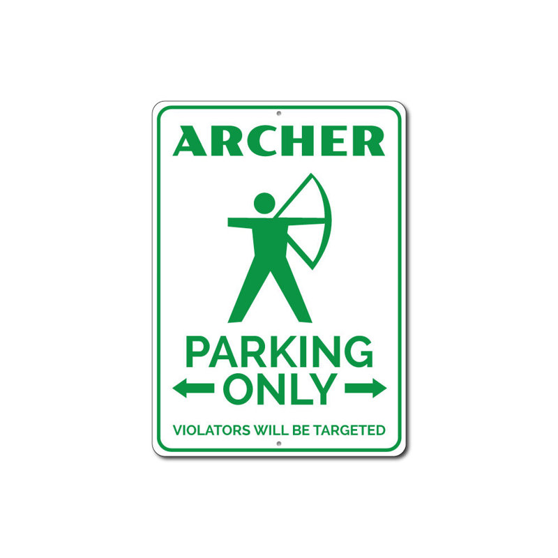 Panneau en aluminium Archer, H 18 po x l 12 po x P 0,06 po