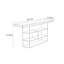 Console moderne en acrylique bleu-133200431