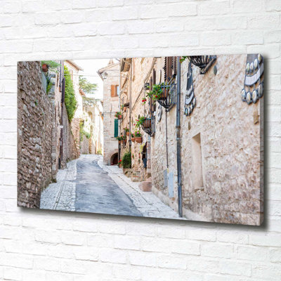 City Alley - Wrapped Canvas Print