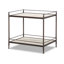 Eisen Nightstand-Striated Marble