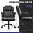 Faux Leather Mid Back Executive Home Office   Chair-286504231