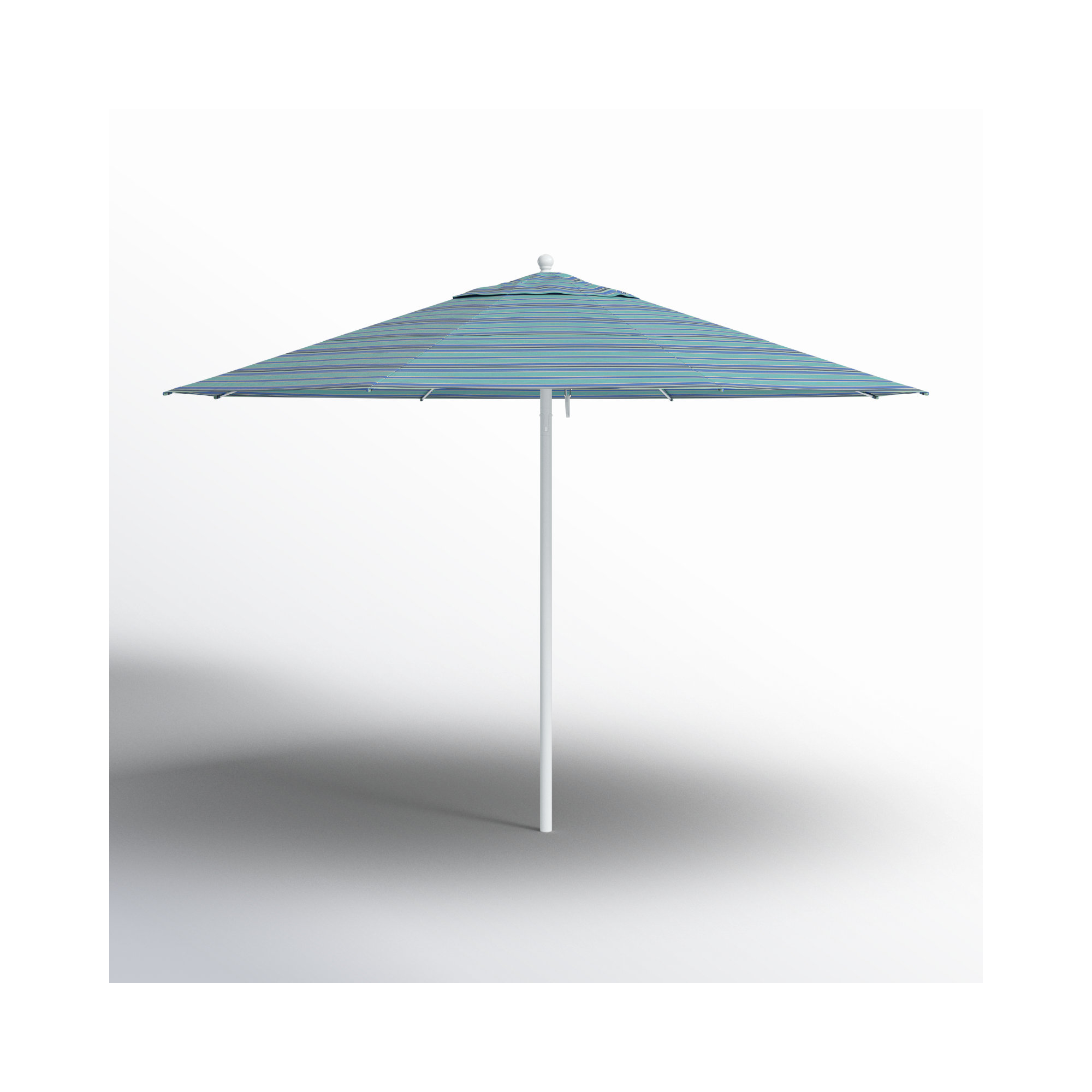 Kalona 11' Market Sunbrella® Umbrella, Dolce Oasis Stripe Sunbrella®