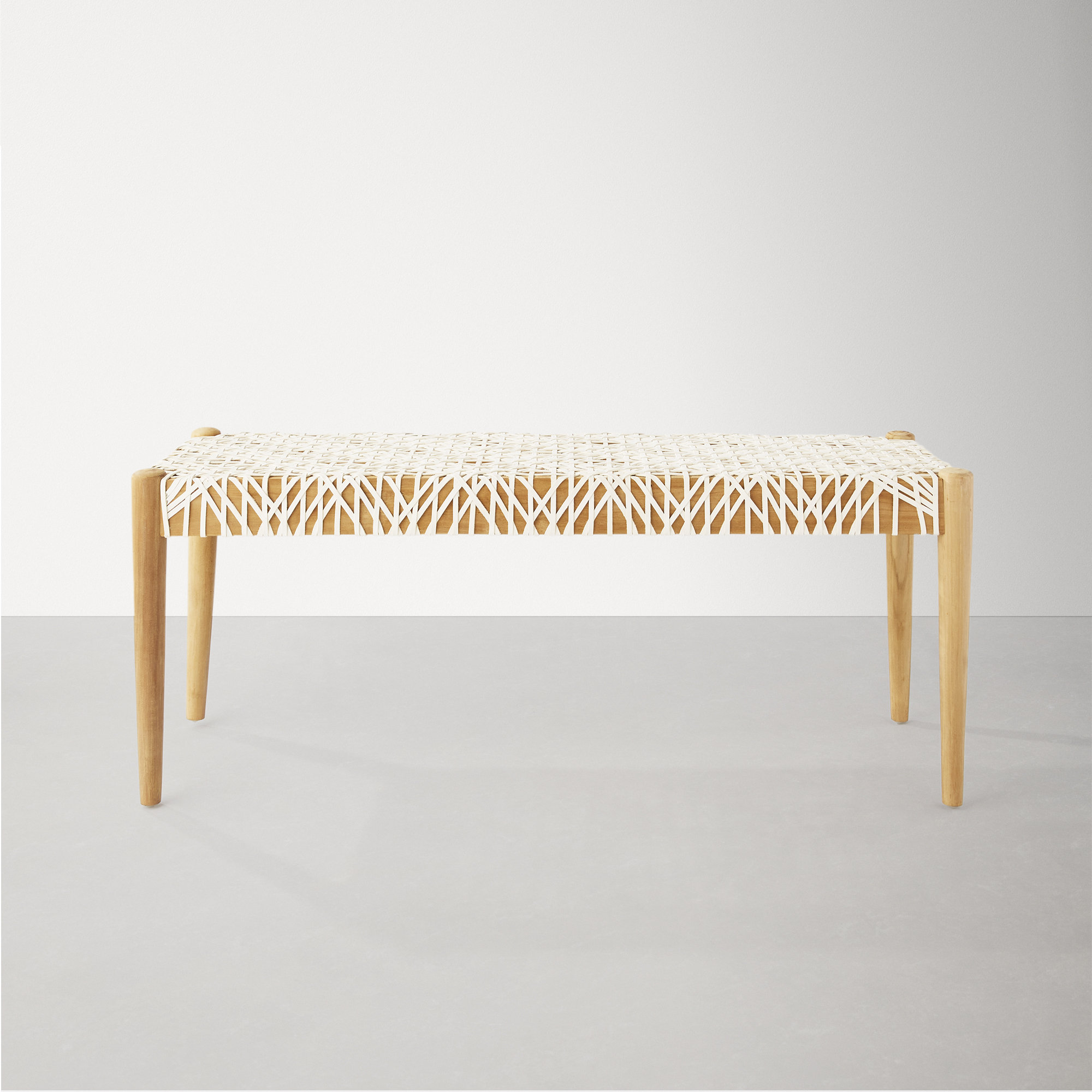 Bandelier solid on sale wood bench