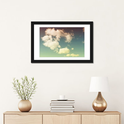 « cloud formations i », reproduction de photo sur toile