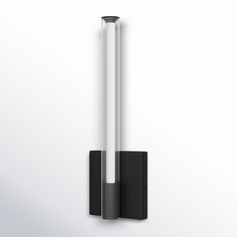 Colbie LED Armed Sconce, Black