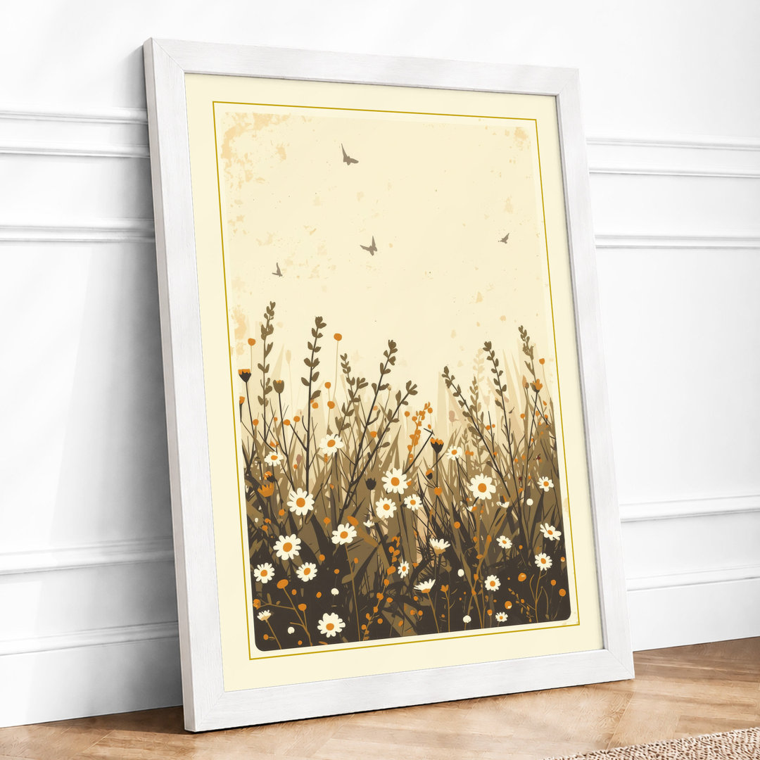 Meadow in Bloom Botanical - Framed Print