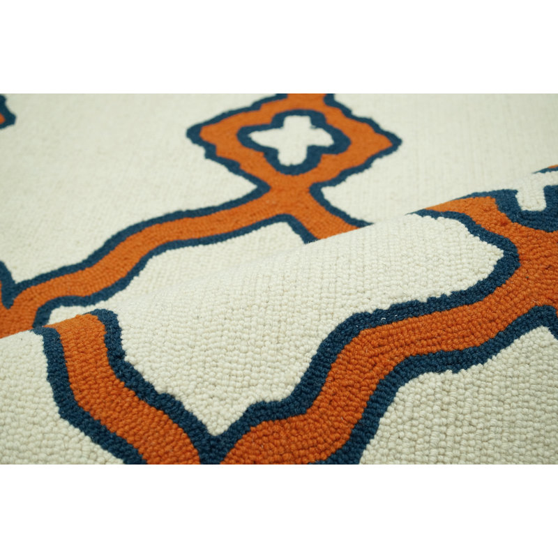 Tapis orange Oneil Naara, 6' x 9'