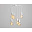 Ballywillin 6 - Light White Cluster Pendant-40239202